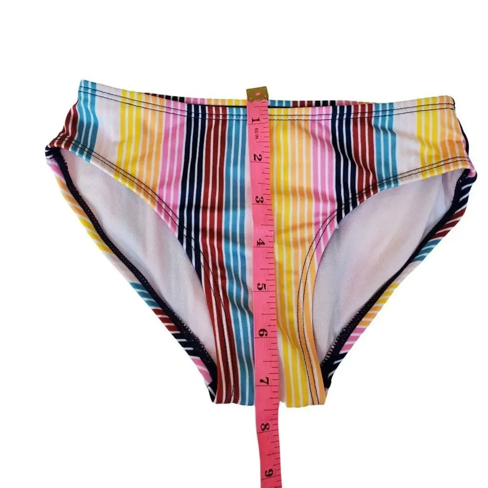 Girls Art Class Rainbow Bikini Bottom Girls Bathing Suit Size XS